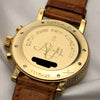 Chopard Elton John Aids Foundation Chronograph 18K Yellow Gold Pave Diamond Second Hand Watch Collectors 8