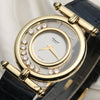 Chopard Happy Diamond 18K Yellow Gold Second Hand Watch Collectors 4
