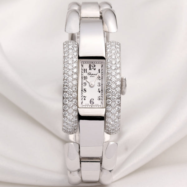 Chopard La Strada 433 1 18K White Gold Diamond Second Hand Watch Collectors 1