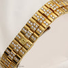 Chopard Lady 18K Yellow Gold Pave Emerald Dial Diamond Bezel Bracelet Second Hand Watch Collectors 10