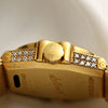 Chopard Lady 18K Yellow Gold Pave Emerald Dial Diamond Bezel Bracelet Second Hand Watch Collectors 6