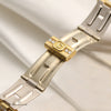 Chopard Lady 18K Yellow Gold Pave Emerald Dial Diamond Bezel Bracelet Second Hand Watch Collectors 9