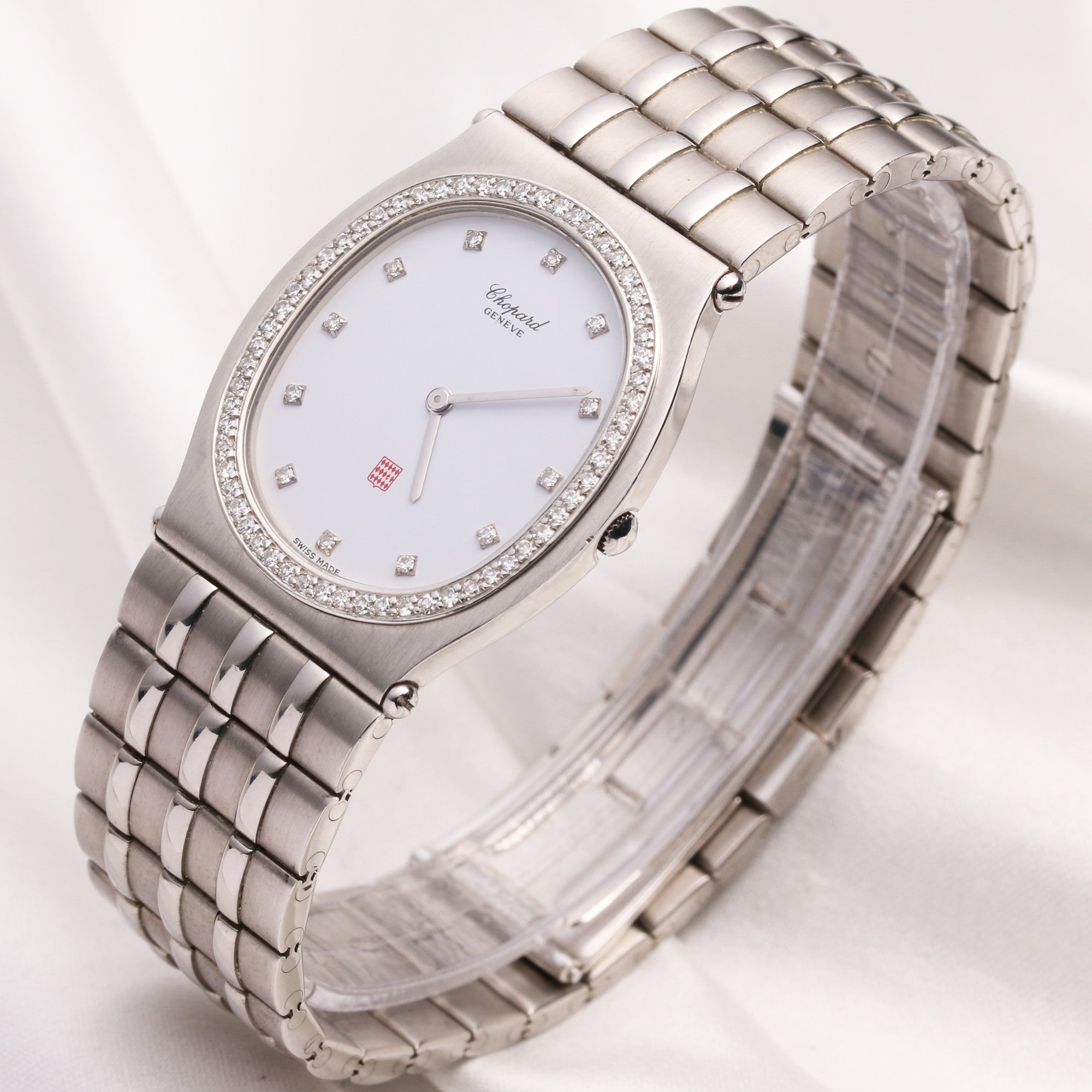Chopard Monte Carlo 18k White Gold Second Hand Watch Collectors 3