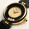Chopard Onyx Diamond 18K Yellow Gold Second Hand Watch Collectors 4