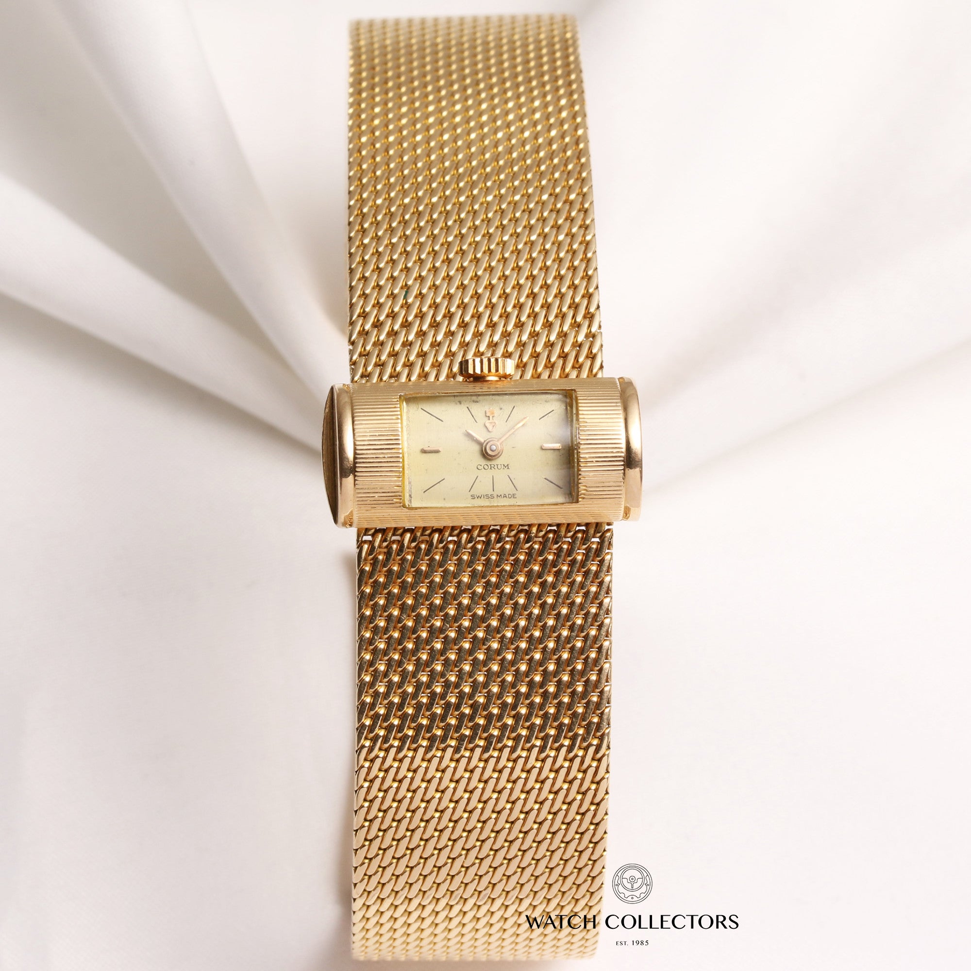 Rare Vintage Corum 18K Yellow Gold – Watch Collectors