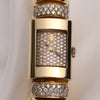 Corum 18K Yellow Gold Pave Diamond Dial & Shoulders Second Hand Watch Collectors 2