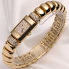 Corum 18K Yellow Gold Pave Diamond Dial & Shoulders Second Hand Watch Collectors 3
