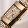Corum 18K Yellow Gold Pave Diamond Dial & Shoulders Second Hand Watch Collectors 4
