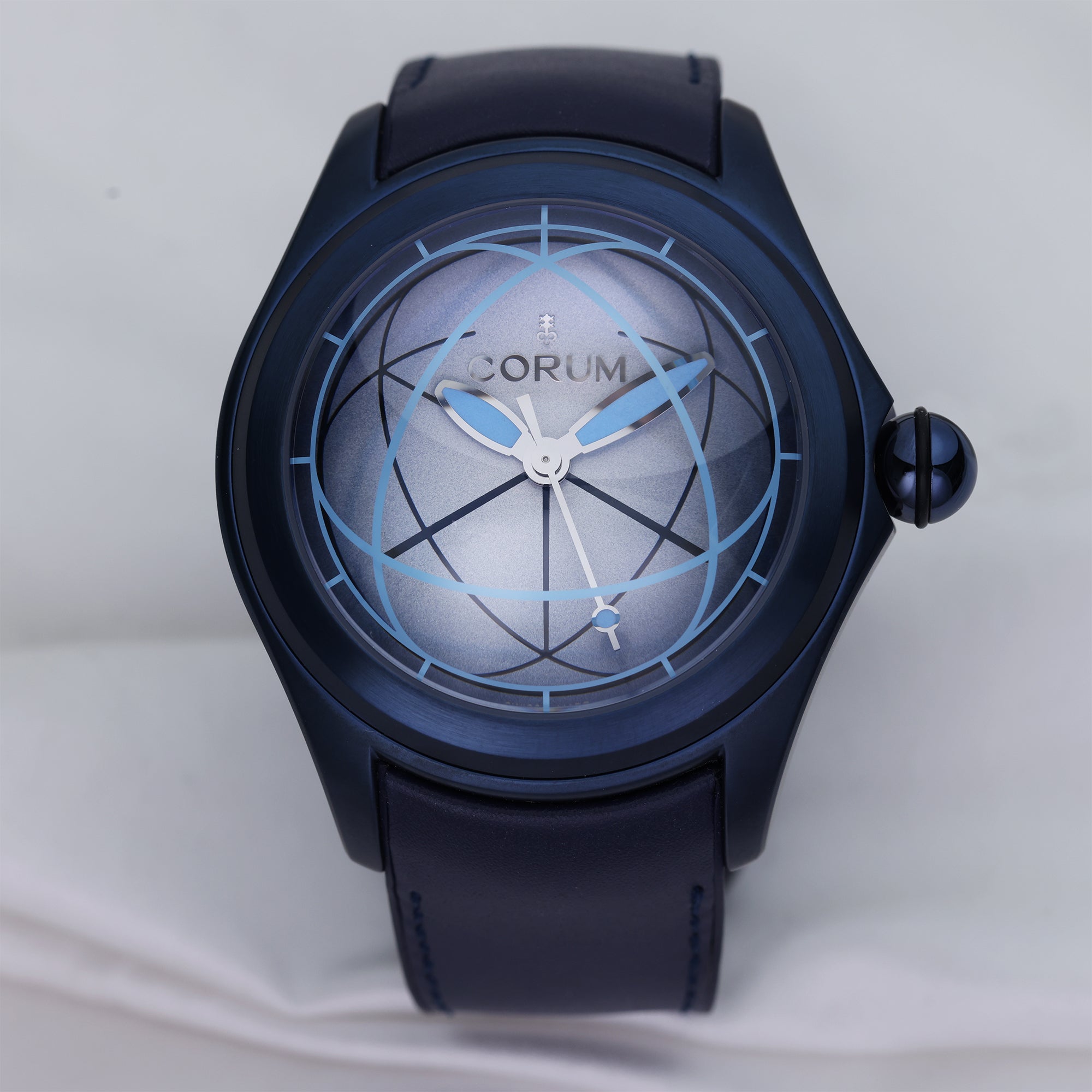Corum Blue Second Hand Watch Collectors 1