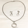 Corum Romvlvs 0840 00002 Lady Diamond Set Earring & pendant Stainless Steel Second Hand Watch Collectors 8