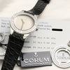 Corum Romvlvs 0840 00002 Lady Diamond Set Earring & pendant Stainless Steel Second Hand Watch Collectors 9