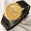 Corum USA Twenty Dollar Coin 18K Yellow Gold Second Hand Watch Collectors 3