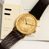 Corum USA Twenty Dollar Coin 18K Yellow Gold Second Hand Watch Collectors 9