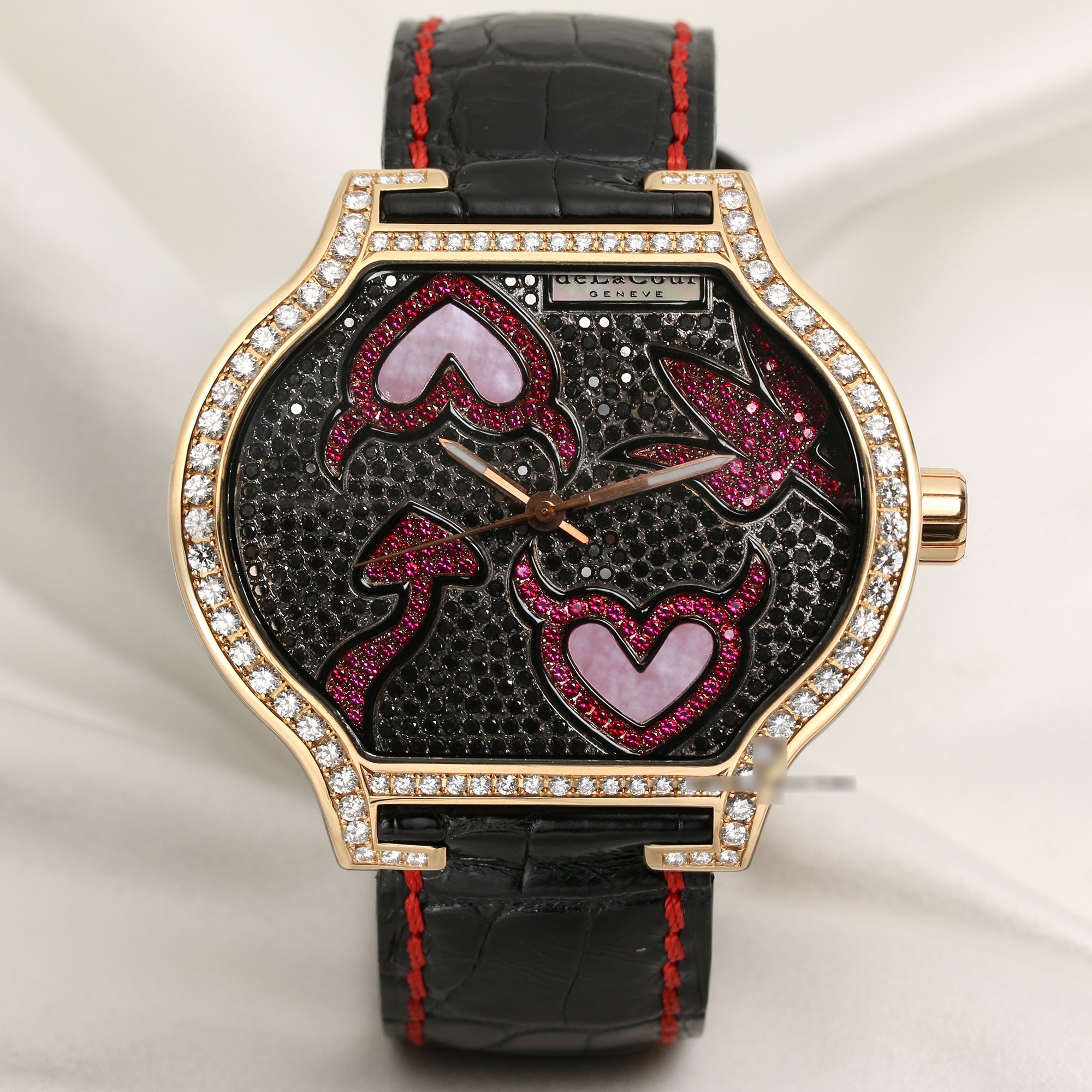 Delacour-City-Attitude-Hell-18K-Rose-Gold-1088-Second-Hand-Watch-Collectors-1