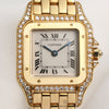 Factory-Cartier-Panthere-18K-Yellow-Gold-Diamond-Bezel-Shoulder-Second-Hand-Watch-Collectors-2
