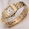 Factory-Cartier-Panthere-18K-Yellow-Gold-Diamond-Bezel-and-Bracelet-Second-Hand-Watch-Collectors-3