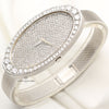 Factory Chopard 18K White Gold Pave Diamond Second Hand Watch Collectors 2