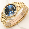 Factory Rolex Day-Date 18348 18K Yellow Gold Diamond Second Hand Watch Collectors 3