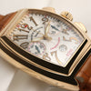Franck Muller Chronograph 18K Yellow Gold Second Hand Watch Collectors 5
