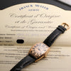 Franck-Muller-Gold-Croco-18K-Rose-Gold-Second-Hand-Watch-Collectors-8
