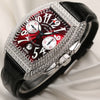 Franck Muller King Conquistador 8001 CC D 18K White Gold Diamond Second Hand Watch Collectors 3