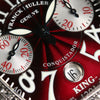Franck Muller King Conquistador 8001 CC D 18K White Gold Diamond Second Hand Watch Collectors 5