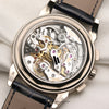 Full Set Patek Philippe Grand Complications 5270G-018 18K White Gold Second Hand Watch Collectors 12