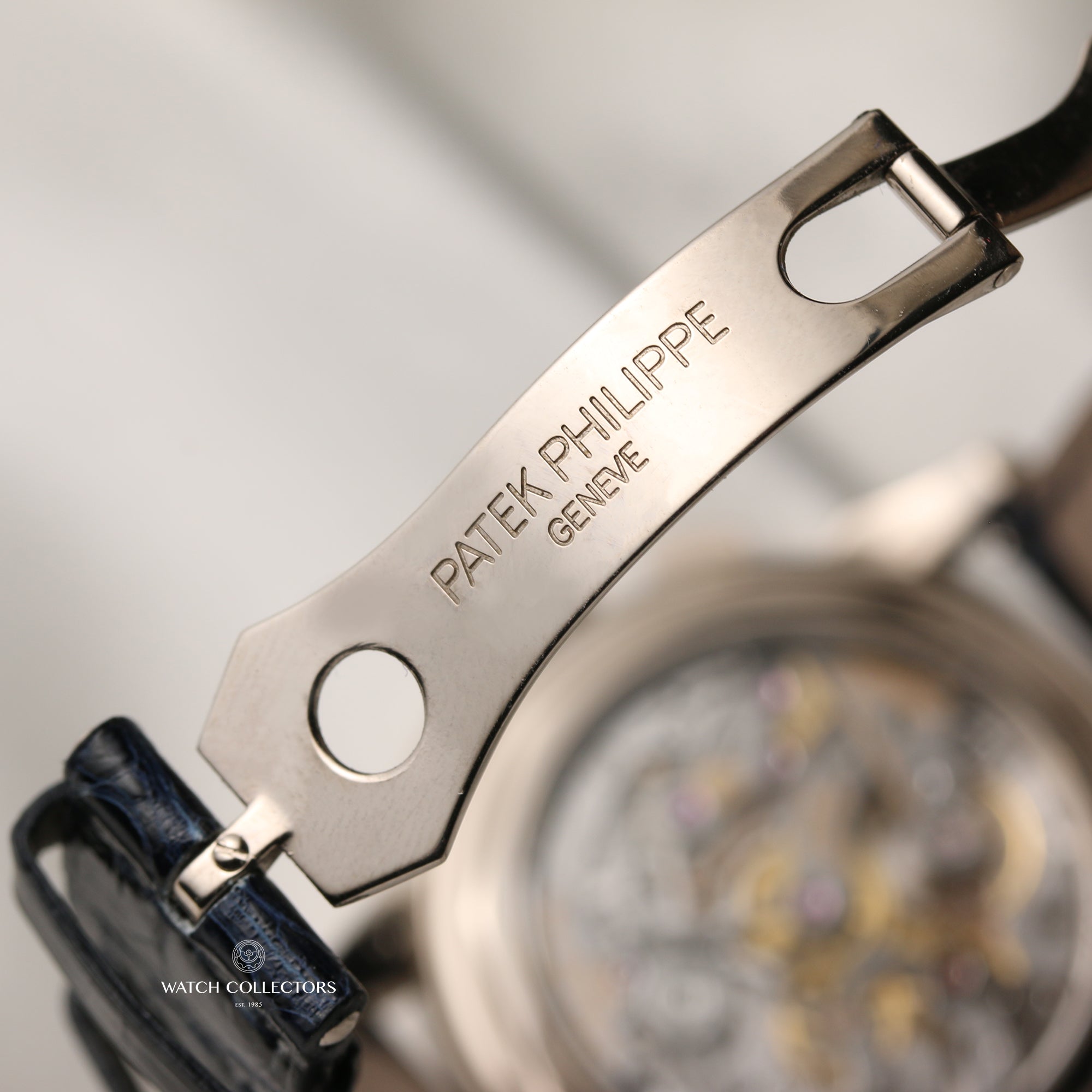 Full Set Patek Philippe Grand Complications 5270G-018 18K White Gold Second Hand Watch Collectors 8