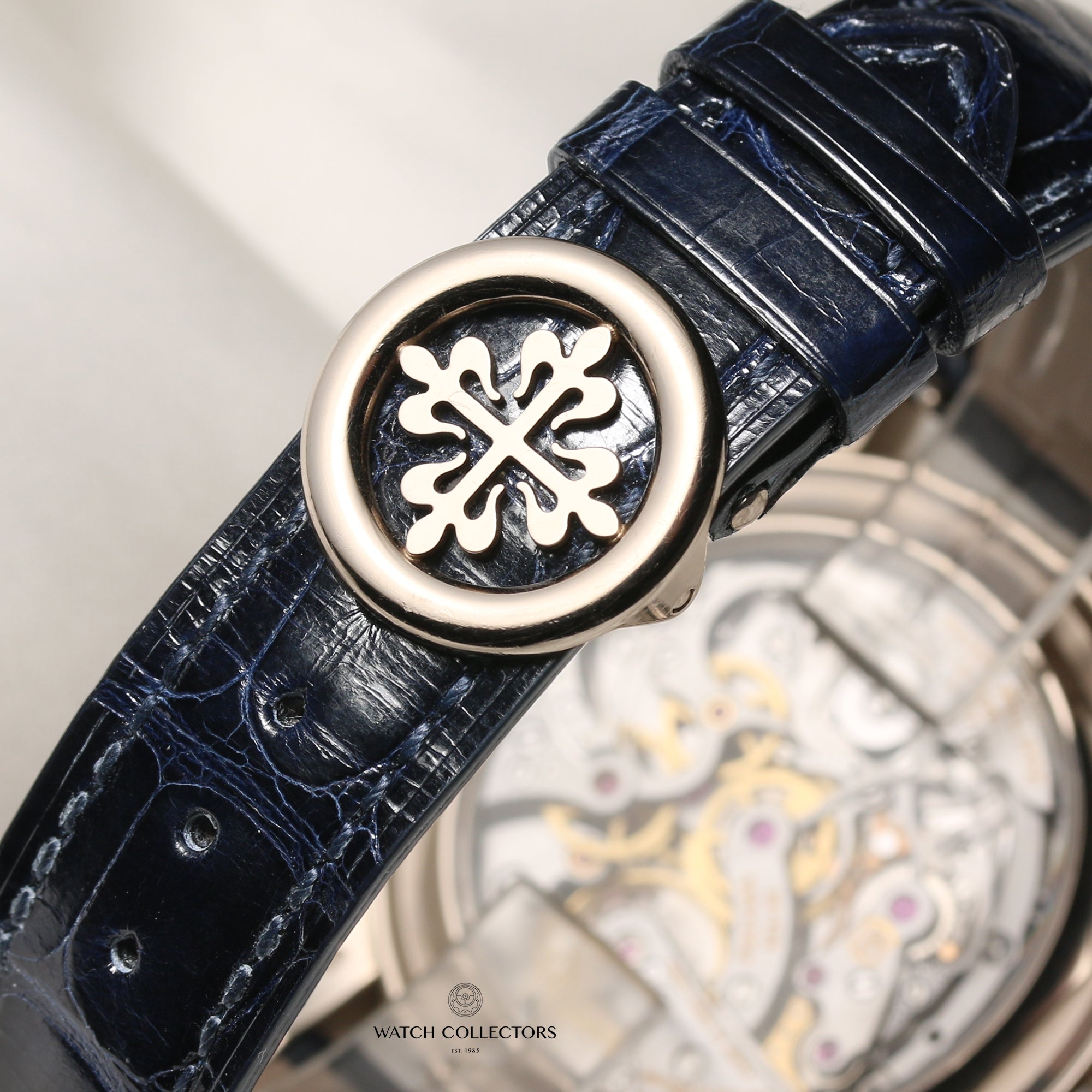 Full Set Patek Philippe Grand Complications 5270G-018 18K White Gold Second Hand Watch Collectors 9