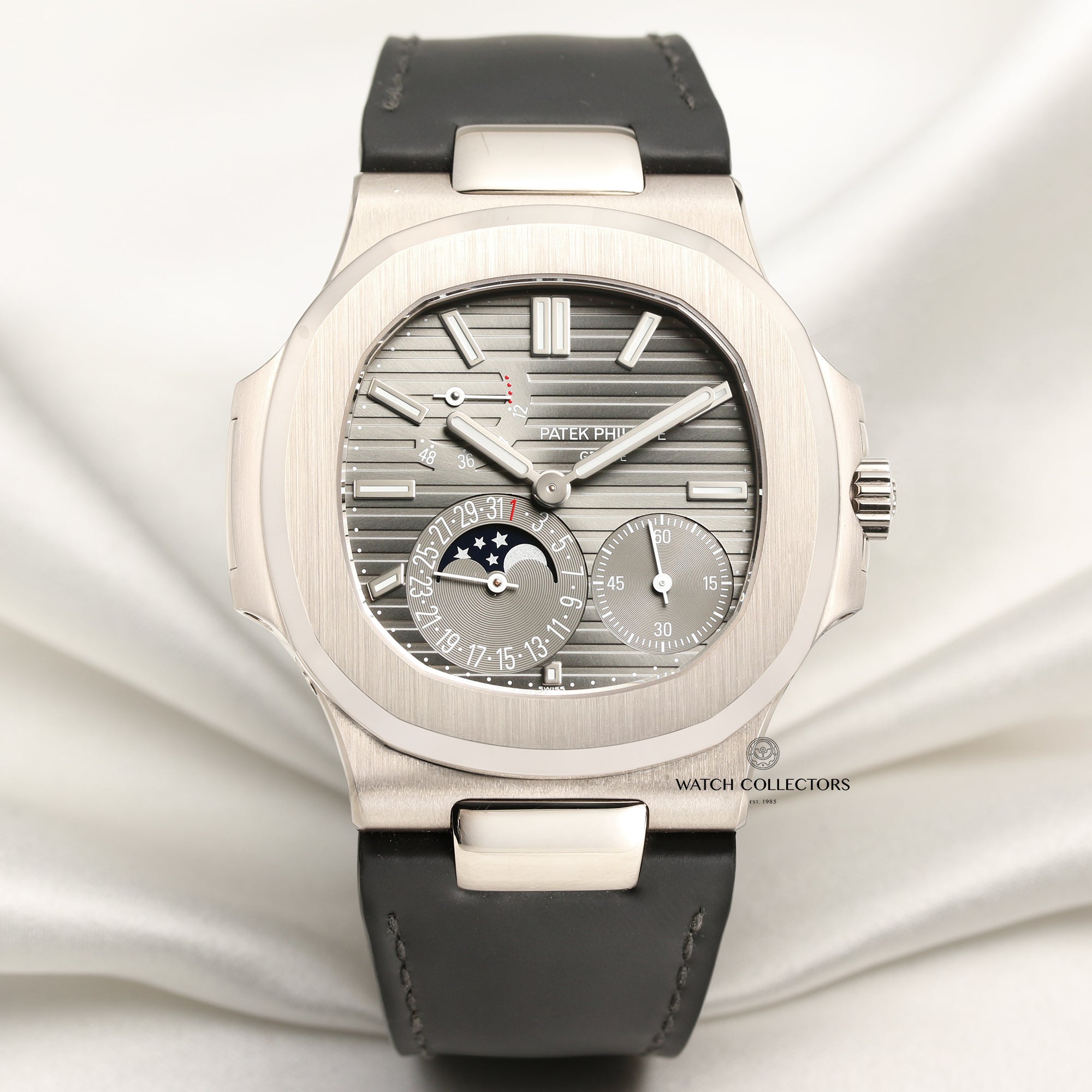 Patek Philippe Nautilus 5712G-001 18k White Gold – Watch Collectors