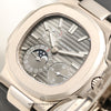 Full Set Patek Philippe Nautilus 5712G-001 18K White Gold Second Hand Watch Collectors 6