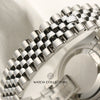 Full Set Rolex DateJust 116234 Stainless Steel 18K White Gold Bezel Second Hand Watch Collectors 9