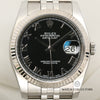 Full Set Rolex DateJust 116234 Stainless Steel Black Dial Second Hand Watch Collectors 2