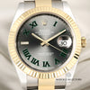 Full Set Rolex DateJust 41 126333 Steel & Gold Wimbeldon Dial Second Hand Watch Collectors 2