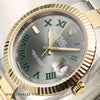 Full Set Rolex DateJust 41 126333 Steel & Gold Wimbeldon Dial Second Hand Watch Collectors 4