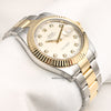 Full Set Rolex DateJust II 116333 Steel & Gold Diamond Dial Second Hand Watch Collectors 5
