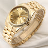 Full Set Rolex Day-Date 118238 18K Yellow Gold Second Hand Watch Collectors 3