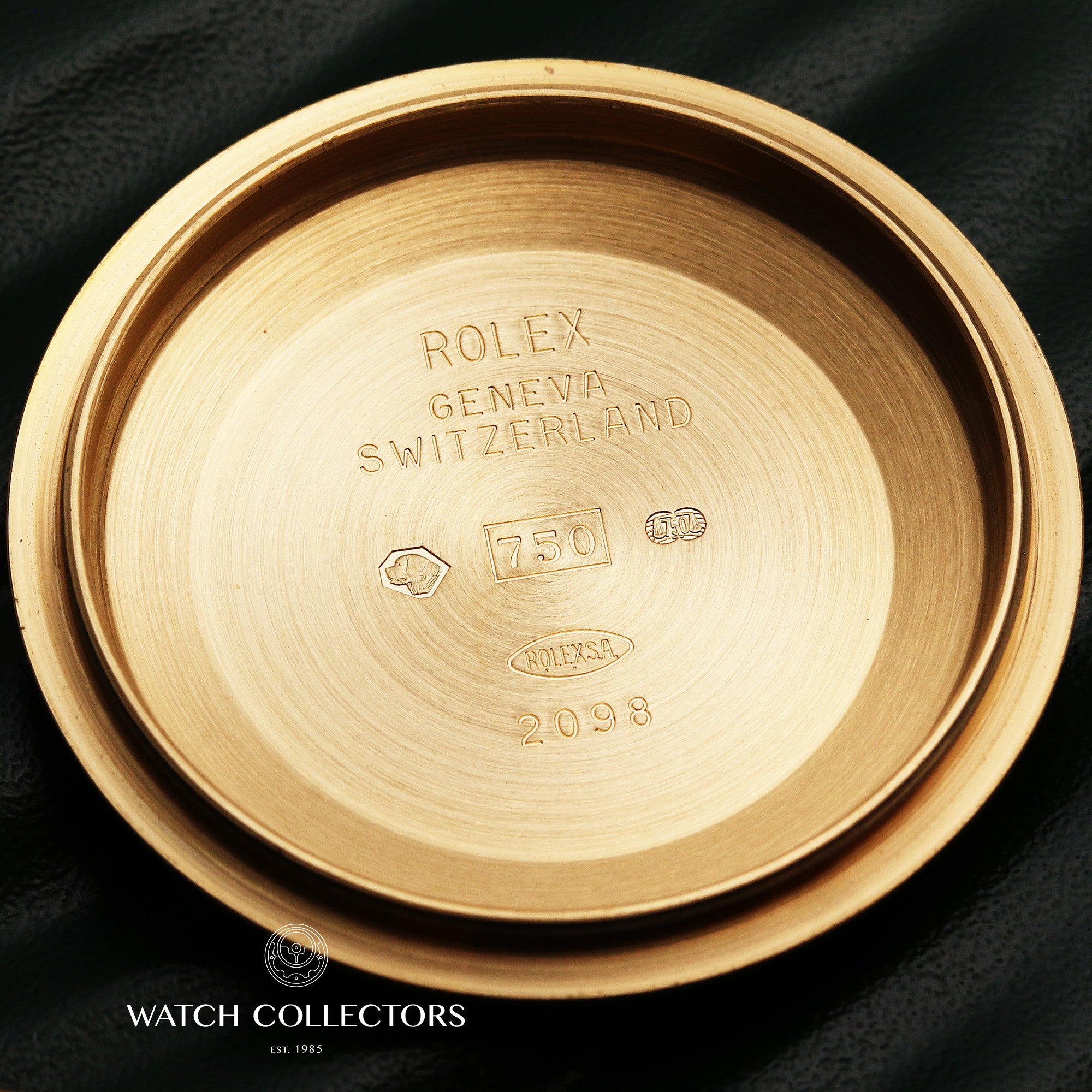 Full-Set-Rolex-Day-Date-118238-Champagne-Diamond-18K-Yellow-Gold-Second-Hand-Watch-Collectors-9-1