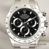 Full Set Rolex Daytona 116520 Stainless Steel Black Dial Second Hand Watch Collectors 2