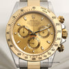 Full Set Rolex Daytona 116523 Steel & Gold Second Hand Watch Collectors 2