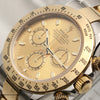 Full Set Rolex Daytona 116523 Steel & Gold Second Hand Watch Collectors 4