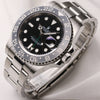 Full Set Rolex GMT-Master II 116710LN Ceremaic Stainless Steel Second Hand Watch Collectors 3