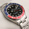 Full Set Rolex GMT-Master II 16710 Pepsi Stainless Steel Second Hand Watch Collectors 5