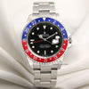 Full Set Rolex GMT-Master II 16710 Stainless Steel Pepsi Stick Dial Second Hand Watch Collectors 1