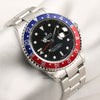 Full Set Rolex GMT-Master II 16710 Stainless Steel Pepsi Stick Dial Second Hand Watch Collectors 5