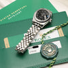Full Set Rolex Lady DateJust 179160 Stainless Steel Second Hand Watch Collectors 9