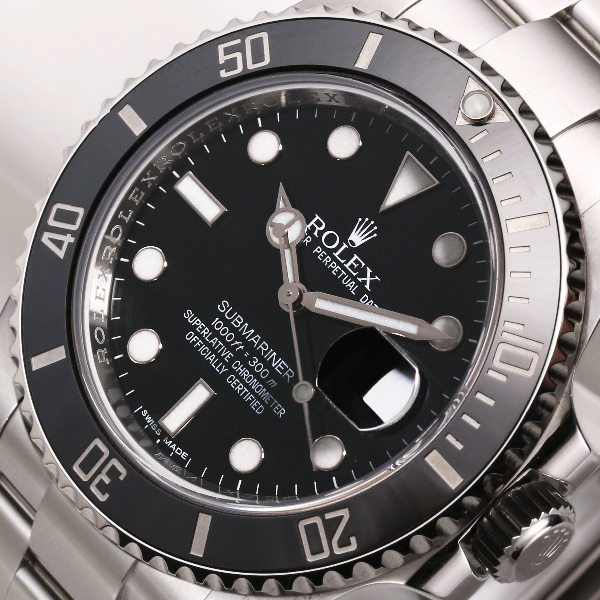 Submariner 116610 clearance ln black ceramic