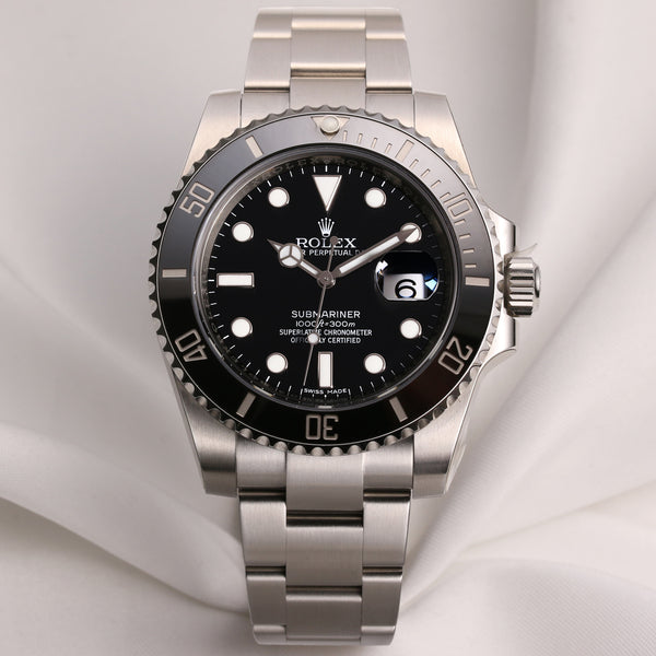 Full Set Rolex Submariner 116610LN Ceramic Stainless Steel Second Hand Watch Collectors 1