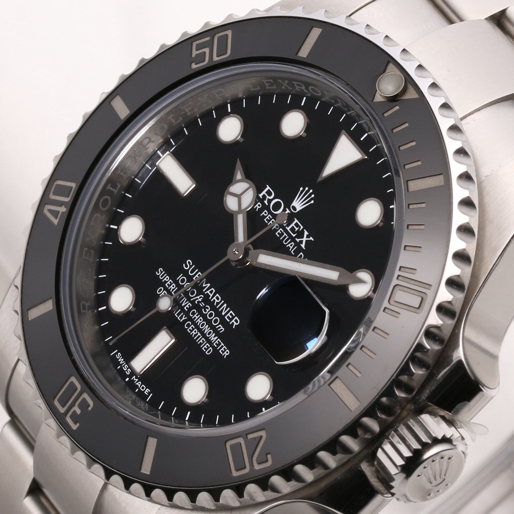 Full Set Rolex Submariner 116610LN Ceramic Stainless Steel Second Hand Watch Collectors 4