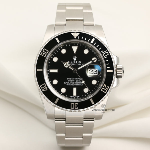 Full Set Rolex Submariner 116610LN Stainless Steel Second Hand Watch Collectors 1